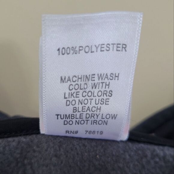 Badger Men's Athletic Black and Gray Qtr-Zip Long Sleeve Pullover - Picture 9 of 11